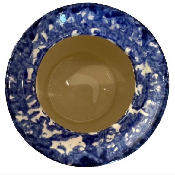 Molly Dallas Spatterware Pottery - Cream and Lidded Sugar Bowl Set - Signed - Picture 7 of 11